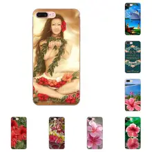 Чехол из ТПУ Bixedx Aloha Flowers Greetings для Huawei G7 Y6 II Y7 Xiaomi Redmi Note 2 3 5 Mi 4 4C 4I 5S