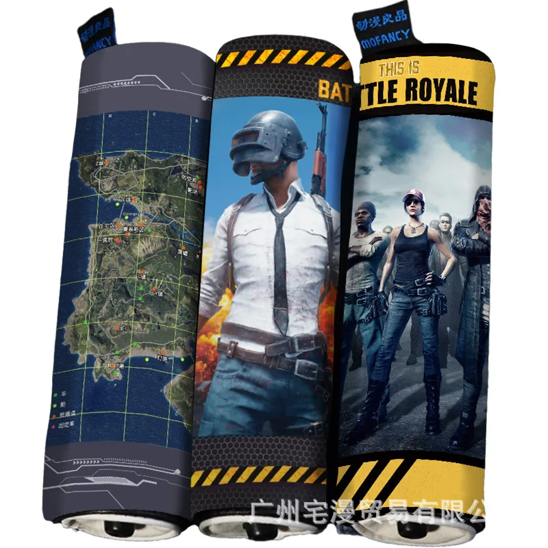 

PUBG Playerunknown's Battlegrounds Handbag Pen Bag Roll Pencil Case Package High-capacity Cosplay Wallet Student School