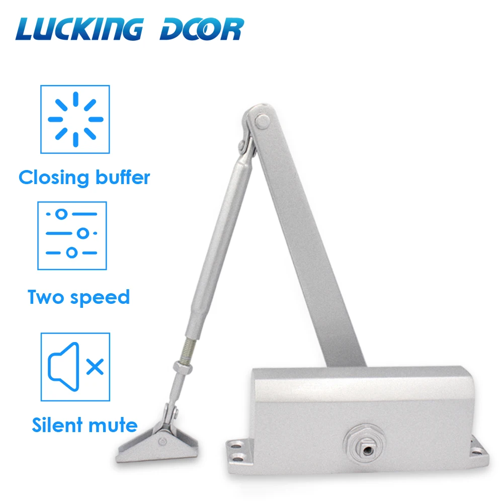 Mua Automatic Door Closer For Home Or Commercial, Heavy Duty Door Slower Closer No Slam - View #10