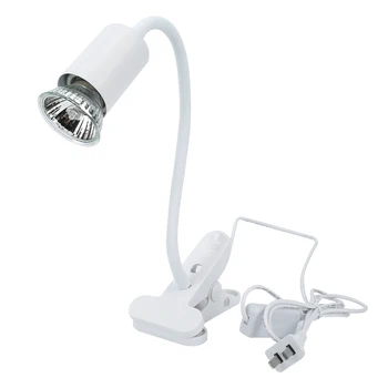 

220V Reptile Pet Sun Light UVA UVB Lamp Clip Lights With 50W Bulb Universal E27 Base Suitable For Feeding Box Less Than 80cm