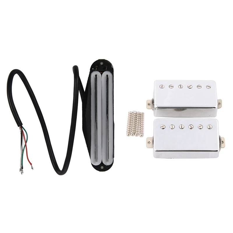 3 Pcs Pickups: 1 For Fender ST TL Strat Squier Electric Guitar Cigar Box & 2 LP Accessories | Спорт и развлечения