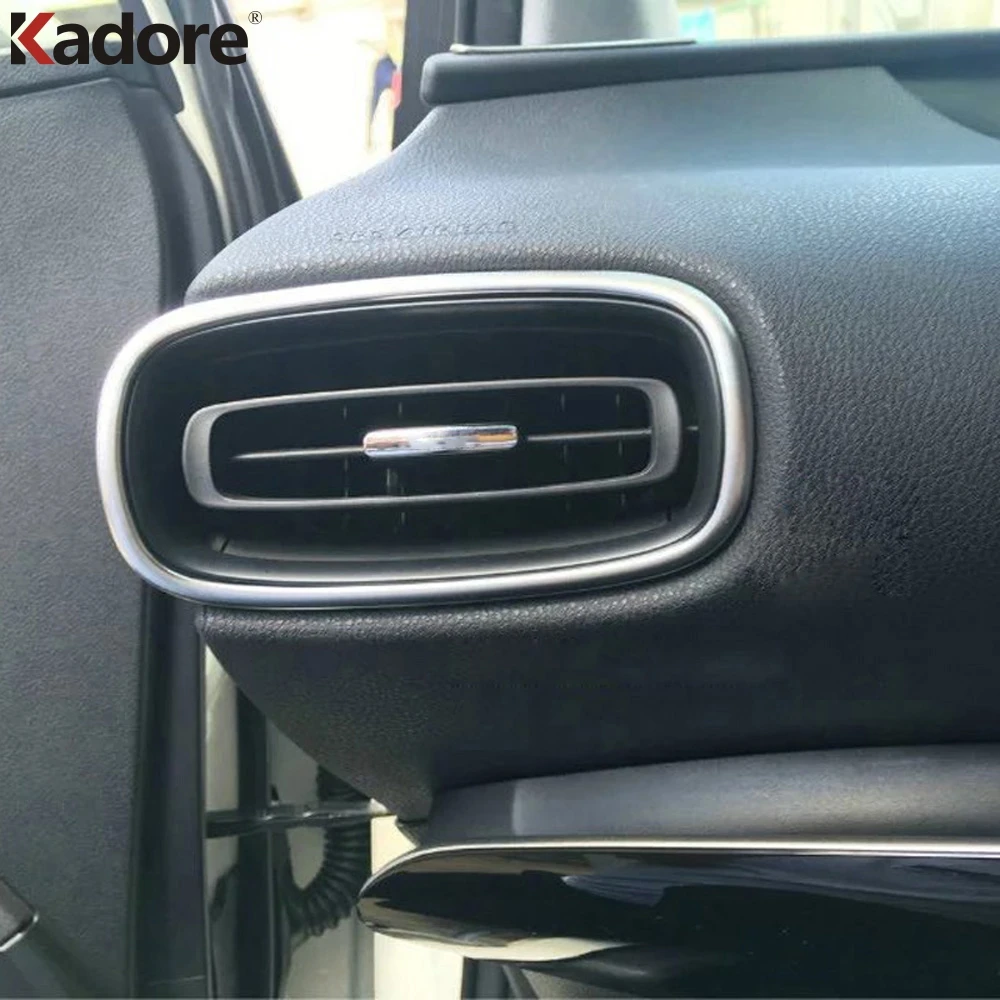 Для Toyota Prius 2016 2017 2018 ABS Матовый кондиционер вентиляционное отверстие крышка AC