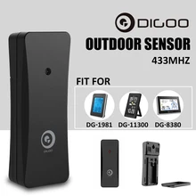 Digoo DG-R8H R8H 433 МГц беспроводной цифровой гигрометр термометр Метеостанция Открытый датчик для TH11300 TH8380 th1981