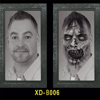 

New Product 3D Ghost Picture Frame Halloween Decoration Horror Craft Supplies Party Decor Scary Decorations For Haunted House