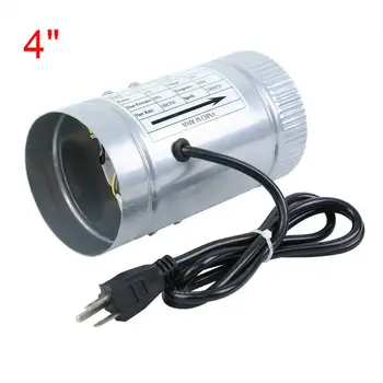 

Yonntech 4inch Exhaust Fan Duct Booster Inline Blower Vent Fan Cooling Ventilator Fan for Bathroom Kitchen Toilet Hotel