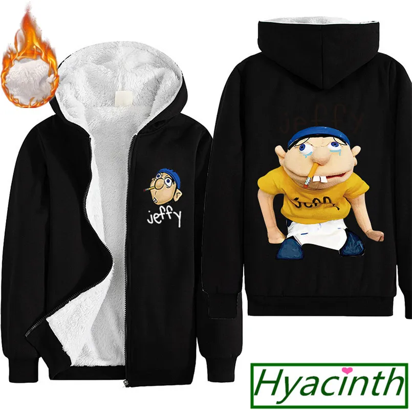 Jeffy/Детское пальто; одежда с капюшоном с героями мультфильмов; рубашка для маленьких девочек с героями мультфильма «История игрушек»; куртка для маленьких мальчиков; Рождественская Детская бархатная куртка grinch