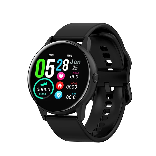 Black Для женщин IP68 водонепроницаемый смарт-часы Bluetooth Smartwatch для Apple IPhone xiaomi LG монитор сердечного ритма фитнес-трекер - Цвет: Black
