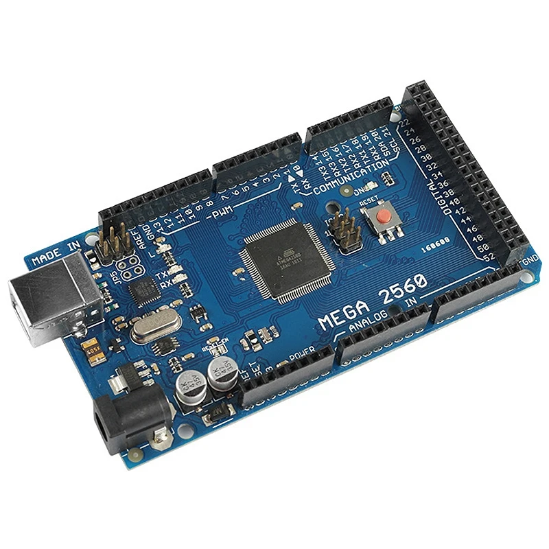 Mega 2560 R3 Mcu макетная плата электронные строительные блоки отправка Usb кабель Atmega16U2-Mu