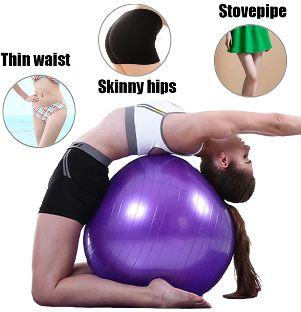 Yoga Balls Bola Pilates Fitness Gym Balance Fitball Exercise