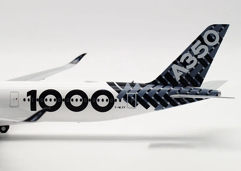 37 см 1:200 масштаб Airbus A350-1000 самолет металлическая модель с базовым шасси Коллекционная литая под давлением шоу игрушки