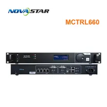 nova mctrl660 led screen controller sending card box work with nova vx4s DVI video processor full color rental led screen