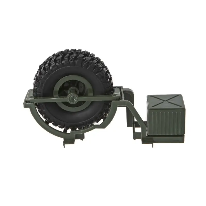 

Spare Tire Decoration Parts for WPL 1/16 B36 B-36 B36K B36KIT Military Truck RC Car DIY Accessories Y51E