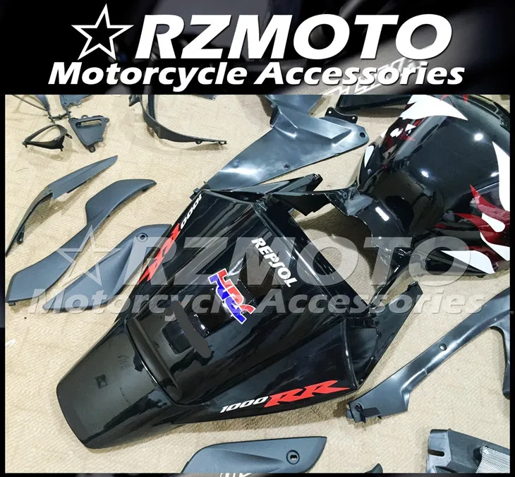 ABS мотоцикл обтекатель комплект для HONDA CBR1000RR 2004-2005 год кузов литья под давлением Магазин № 1324