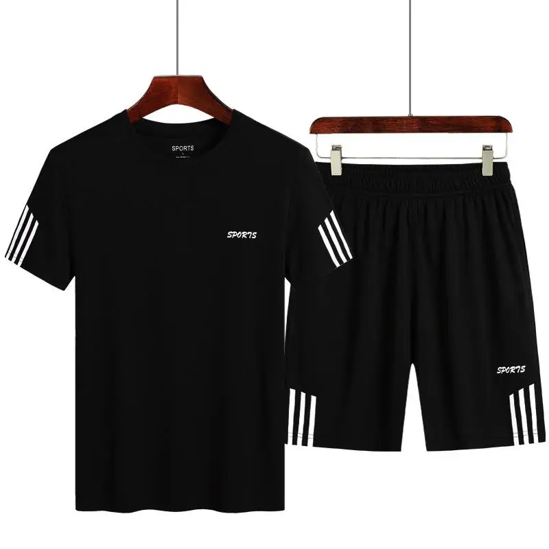 Plus Size 7XL 8XL 9XL Mens Two Piece Sets Top Shorts Sweatsuit Men Tracksuit Training Sportwear Man Tee Shirt Summer Clothing Plus Size 7XL 8XL 9XL Mens Two Piece Sets Top Shorts Sweatsuit Men Tracksuit Training Sportwear Man Tee Shirt Summer Clothing