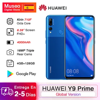 

Global Version HUAWEI Y9 Prime 2019 Smartphone 16MP AI Triple Rear Cameras 4GB 128GB 16MP Pop Up Front Camera 6.59'' Cellphone