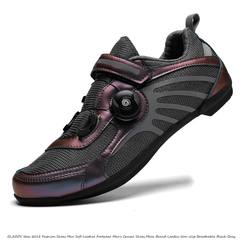 Men Women Road Riding Racing Shoes Outdoor Breathable Cycling Profession Bicycle Shoes Self-Locking Sport MTB Shoes Size 36-45