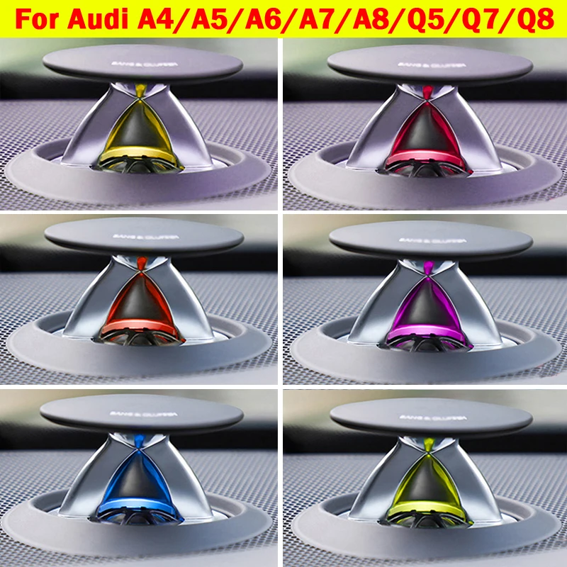 Per Audi A4/A5/A6/A7/A8/Q5/Q7/Q8 B8 B9 C7 C8 D5 2009 2020 Led Luce Ambientale Rotante Treble Speaker Lamp Lift Tweeter 30 Colori