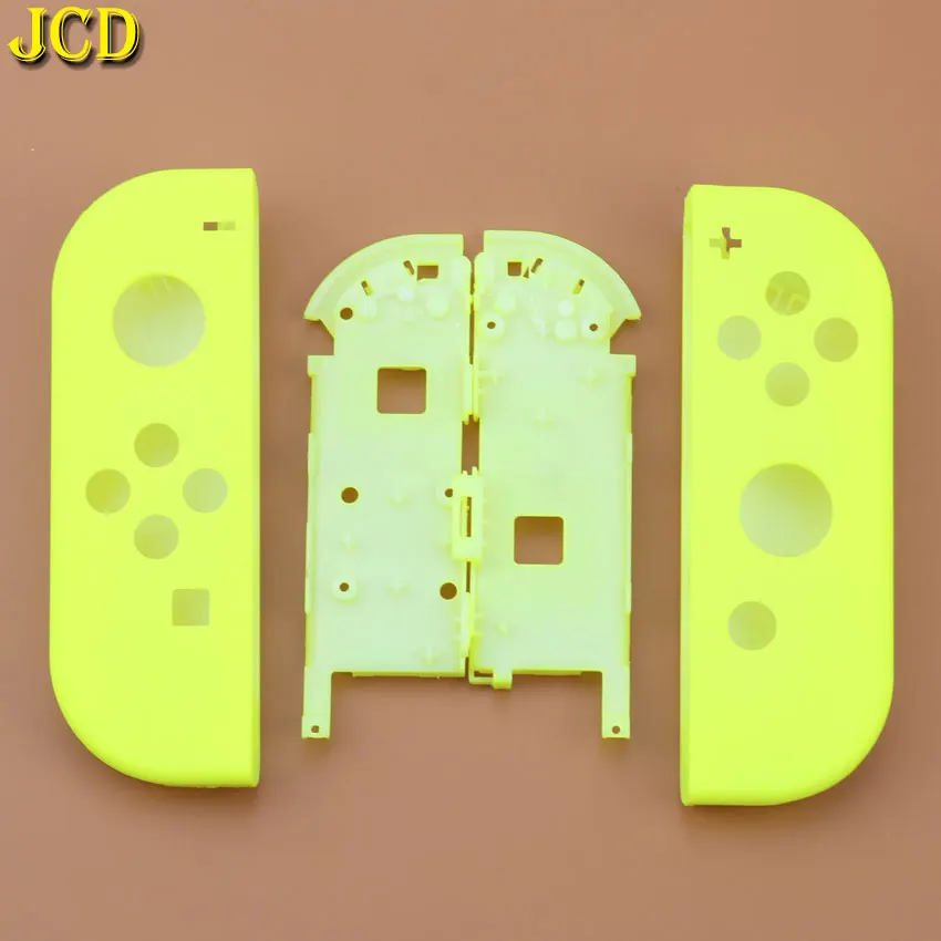 JCD 1 шт., 23 Цвета, сменный Корпус для переключателя, Joy-Con, чехол для NS JoyCon, чехол для переключателя, Joy Con, чехол для контроллера - Цвет: H Yellow Green