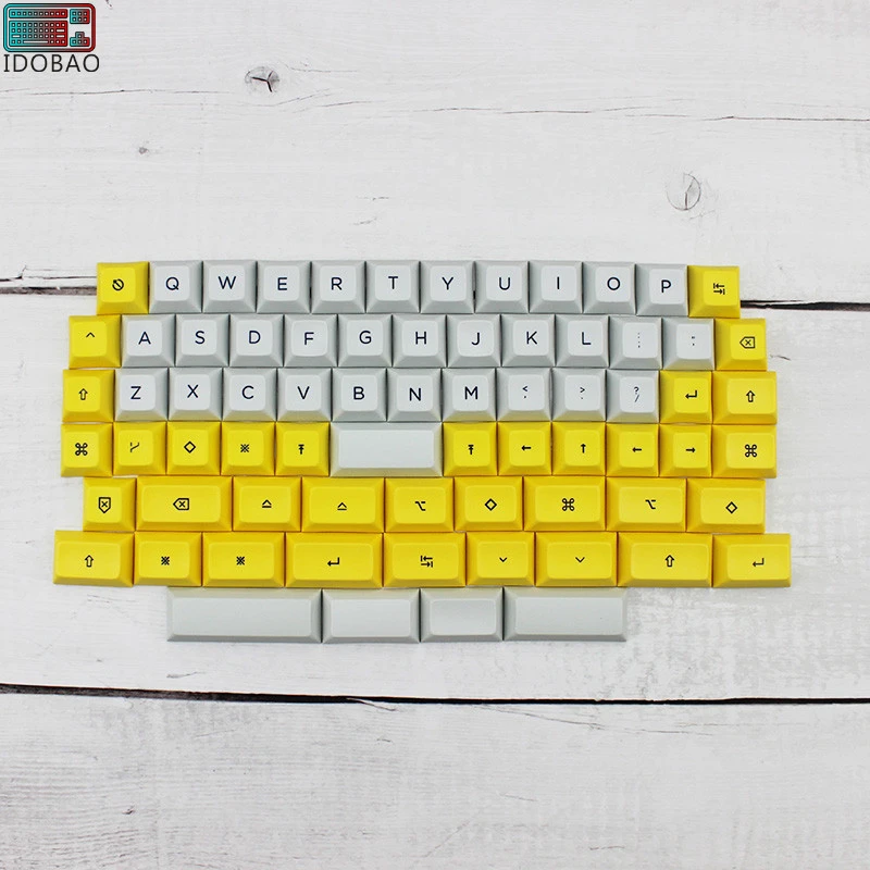 DSA 40 keycap B IDOBAO 40 Dye sub Dsa Keycaps для Cherry Mx Механическая игровая клавиатура для планшета PBT Keycap Teclado Clavier Gamer Rii MIni I25 - Цвет: DSA 40 keycap B