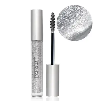 

New Diamond Glitter Mascara Quick Dry Water Drop Makeup Long Lasting Waterproof Curling Thick Shiny Eyelash Mascara