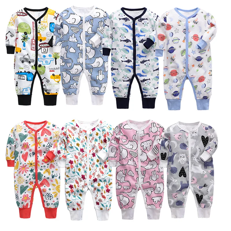 

Autumn Baby Rompers cotton Newborn Baby Clothes For Girls Boys Long Sleeve ropa bebe Jumpsuit Baby Clothing boy Kids Outfits