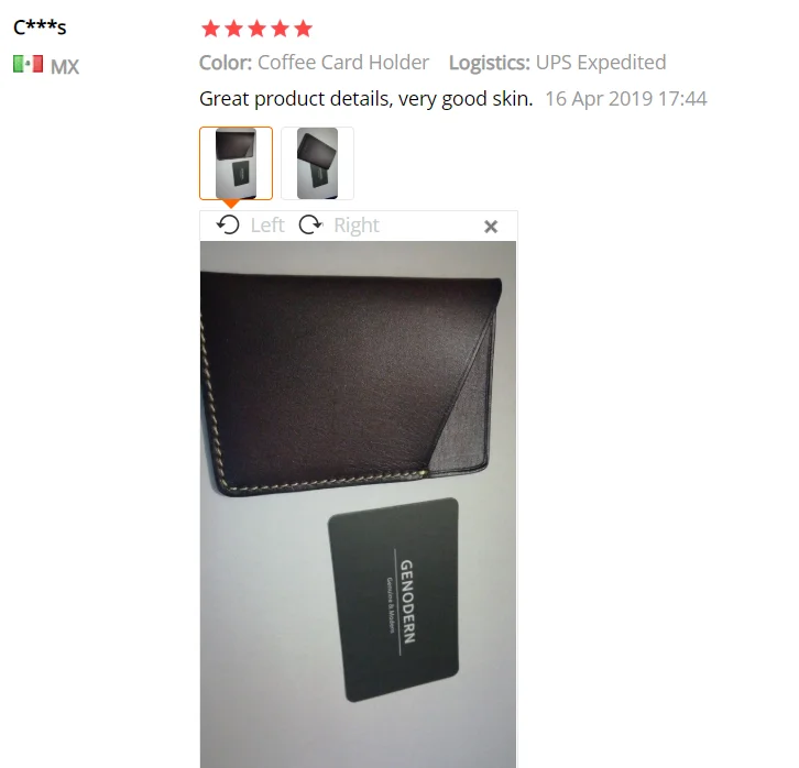 G140 credit card holder a