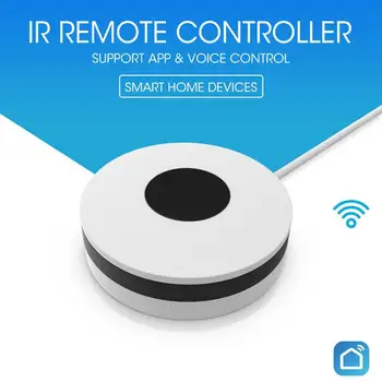 

Mini Universal Voice Control Smart Wifi Ir Remote Controller Infrared Home Control Remote Control Adapter
