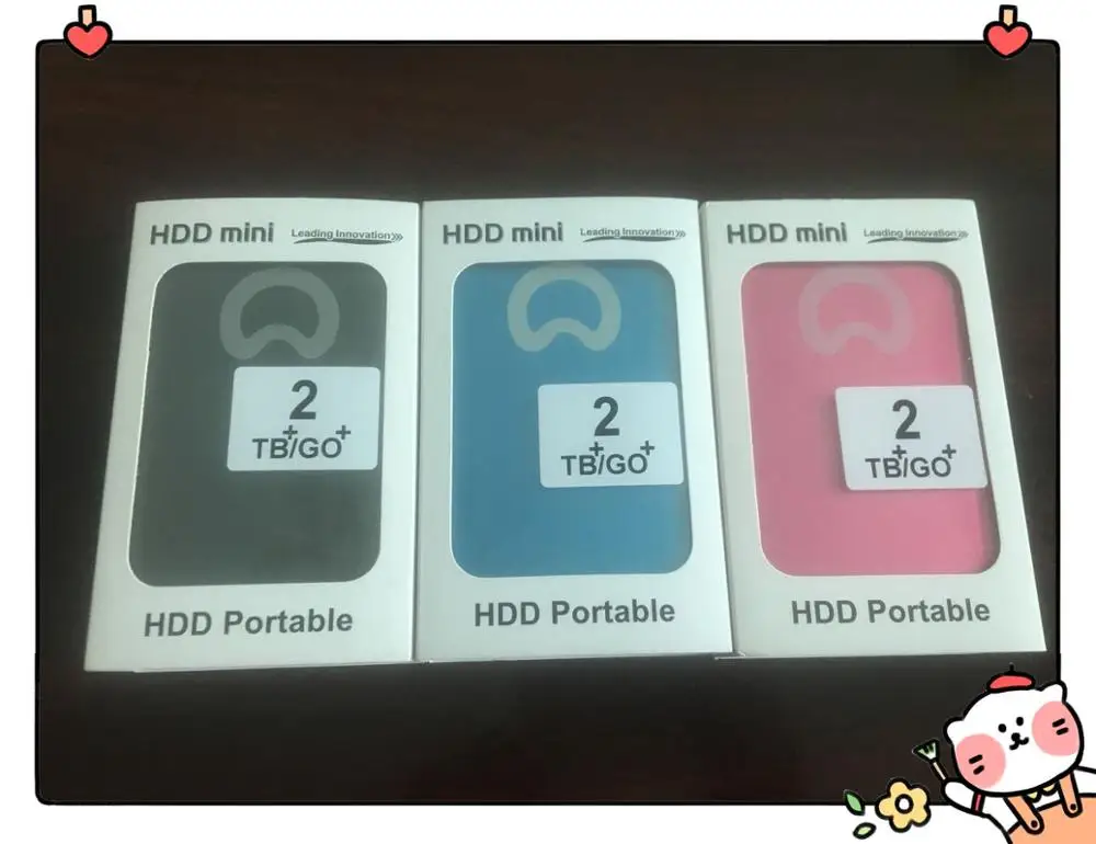 2019 HDD 2 ТБ металлический корпус USB 0 Ноутбук Переносной жесткий диск 1 внешних