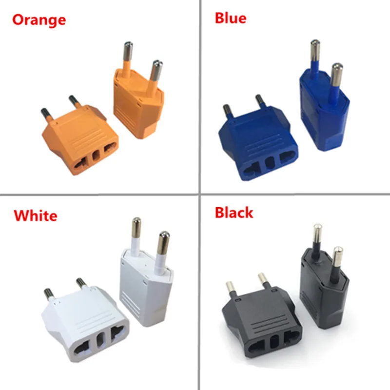 EU Euro KR Plug Adapter China US to Европейский адаптер для поездок Electric Converter розетки питания AC|Адаптеры розеток| |