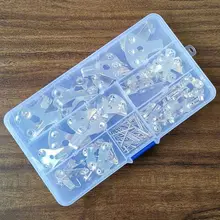 130 шт./компл. металлическая картина висящим комплектом фоторамка крючки гвозди вешалка для отображения настенный домашний аксессуары D5BD