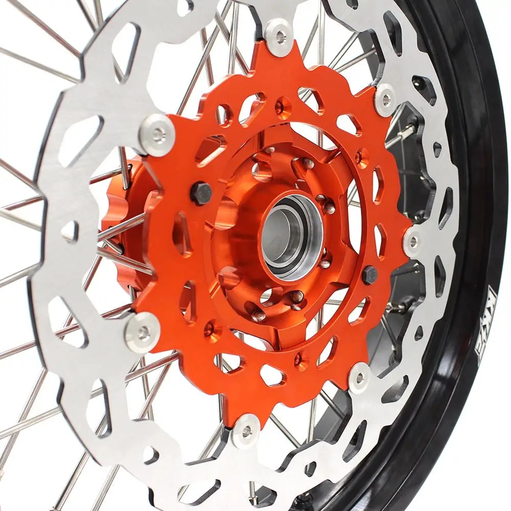 KKE 3 5/4 25 полный Cush привод Supermoto колеса байкера комплект ободов для SX SXF XC XCW XCF EXC EXCF 125