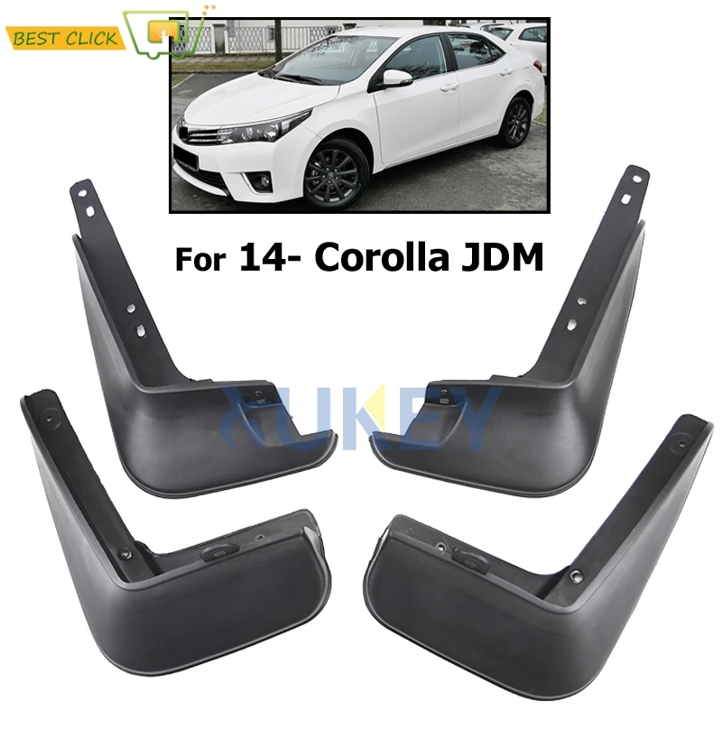 Комплект литых автомобильных брызговиков для Toyota Corolla Altis 2014 2015 2016 17 брызговики