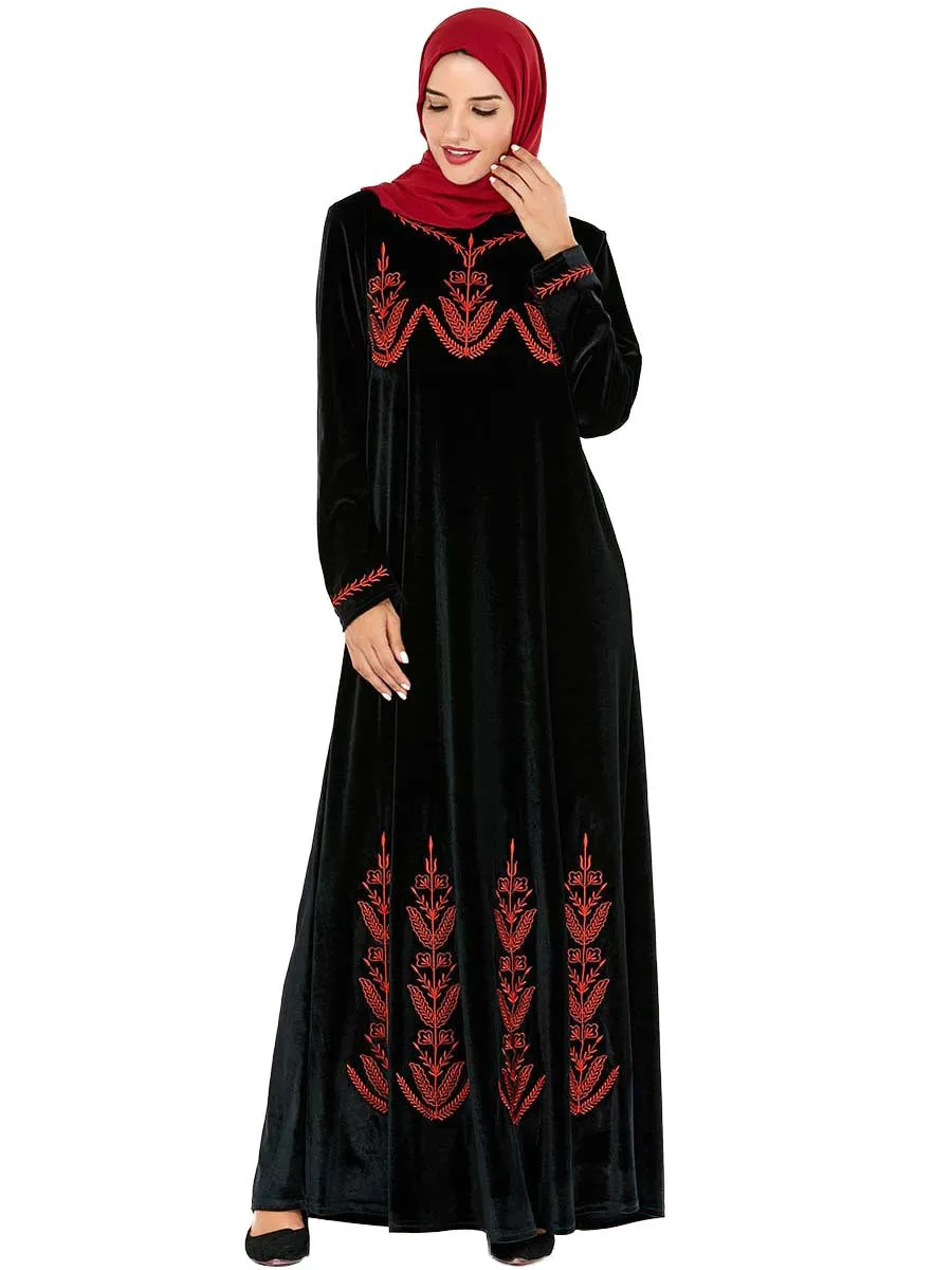 Abaya Дубайский Мусульманский платье, имитирующая Исламскую одежду, Восточный халат из марокена абайя s для женщин, плюс размер, M-4XL, баджу, мусульманский халат Wanita Max