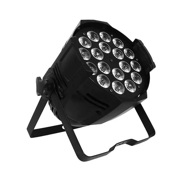 Aluminum Alloy LED Par 18x18W RGBWA+UV 6in1 Lighting Dj Cans DMX 512 Light Wash Stage | Лампы и освещение