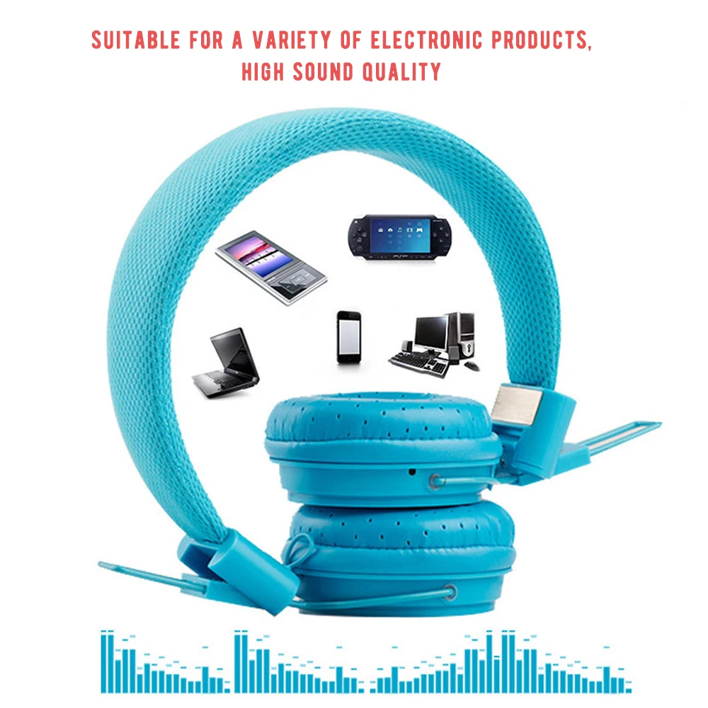 Wired Professional Studio Pro DJ Headphones With Microphone Over Ear HiFi Monitor Music Headset Earphone For Phone For PC