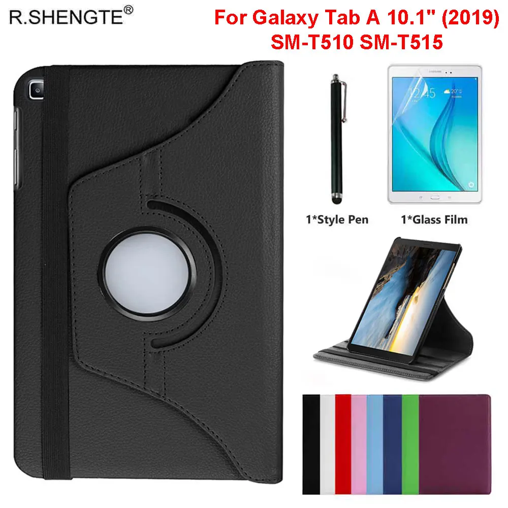 Вращающийся на 360 градусов чехол для Samsung Galaxy Tab A 10 1 2019 SM T510 планшета T515 дюймов