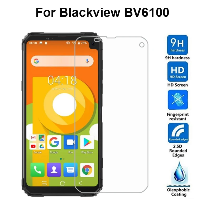 Ультратонкое закаленное стекло 9H для Blackview BV6100 Pro 2.5D защитная пленка экрана IP68 |
