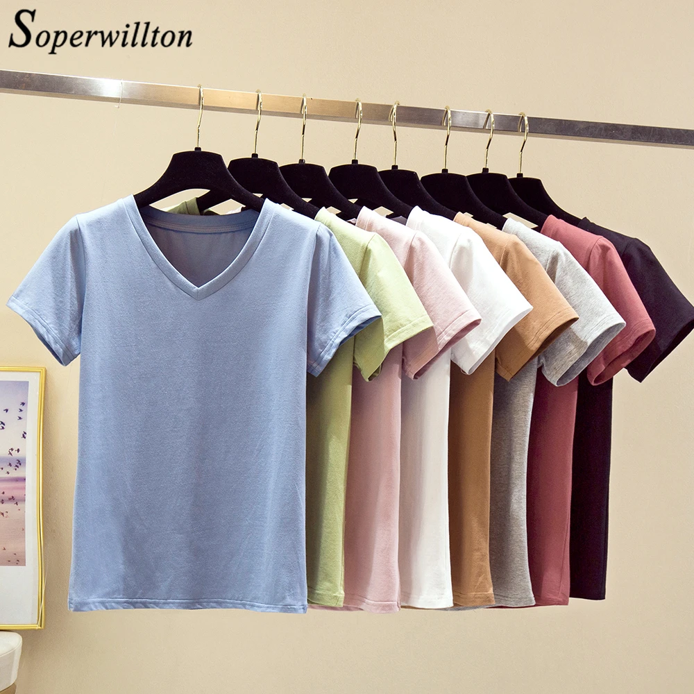 plus size plain t shirts