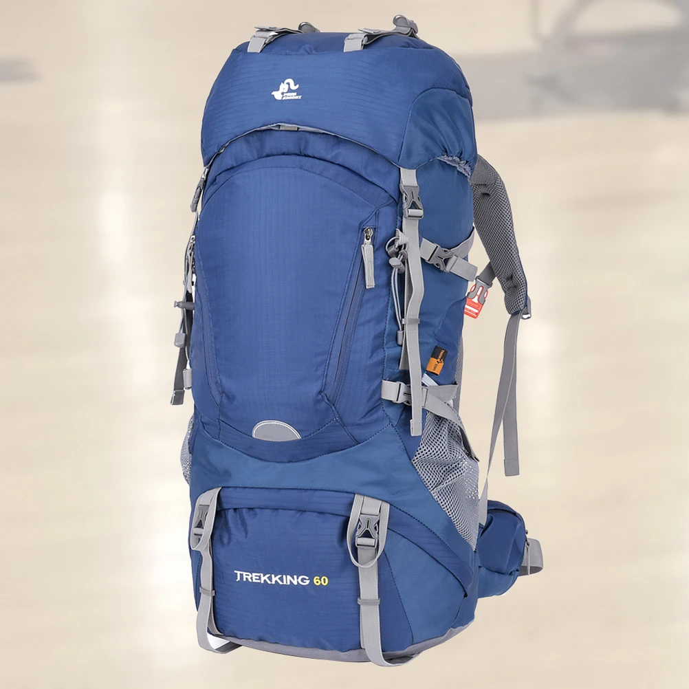 1 шт. 60L походный рюкзак водонепроницаемый прочный большой регулируемый ремень спортивный рюкзак для кемпинга путешествия альпинизма