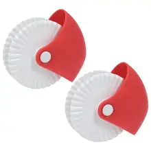 2 шт./упак. Кухня Кондитерские режущий Пластик тесто резак ManualPie коры щипцы Кухня выпечка для ресторана хлебобулочных изделий для дома