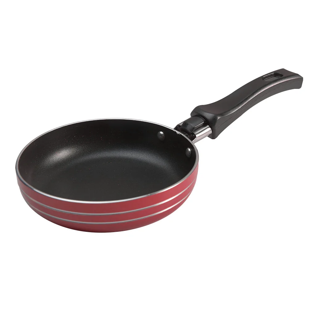 1pc (diameter 14cm/16cm/18cm) Portable Outdoor Frying Pan, Non