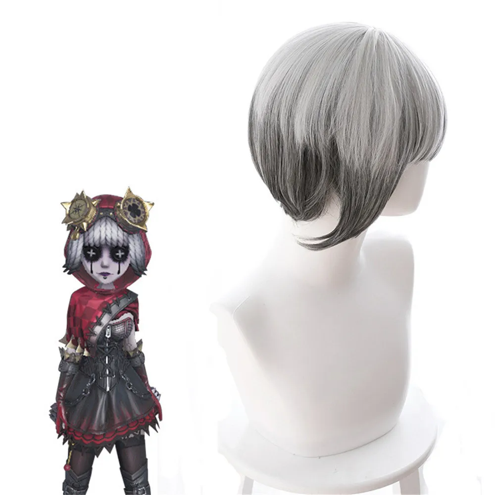 Игра Identity V Косплей Трейси резник парик синтетические волосы аниме косплей костюм на Хэллоуин аксессуары+ шапочка парик