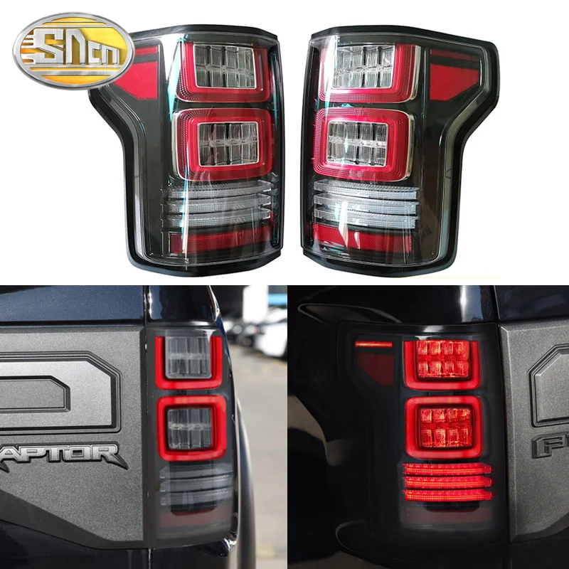 Автомобильный светодиодный фонарь светильник хвост для Ford F 150 F150 svt raptor 2015 2019