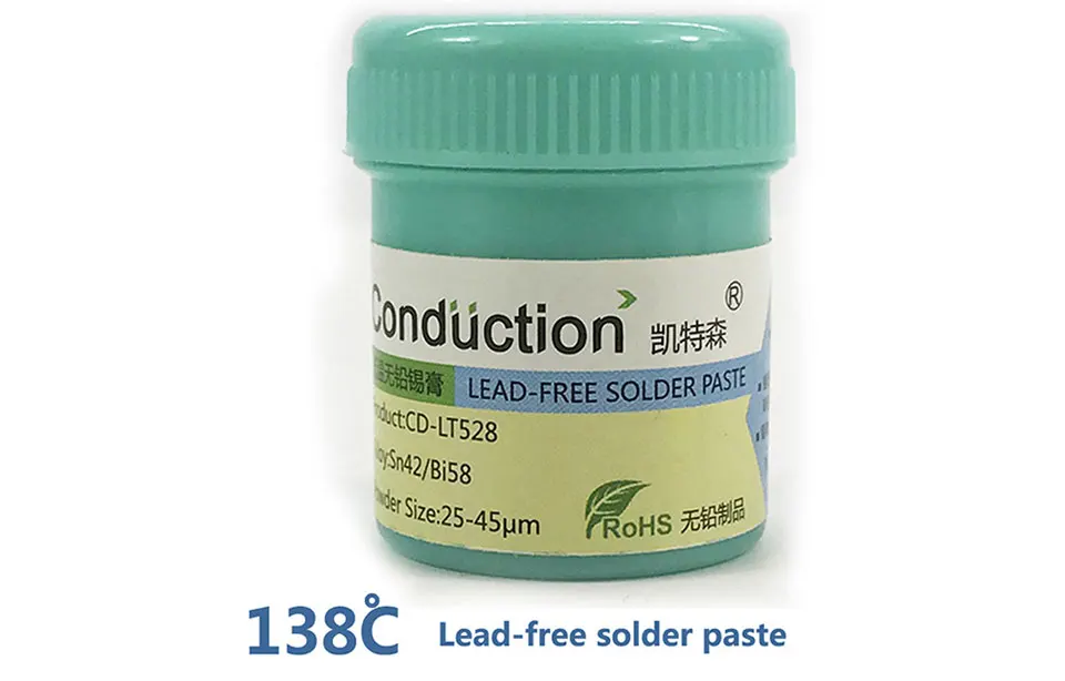 weld holders Lead-free solder paste maintenance soldering tin for iPhone slurry 138 183 260 degrees environmental protection CPU tin mud 55g automatic welding helmet