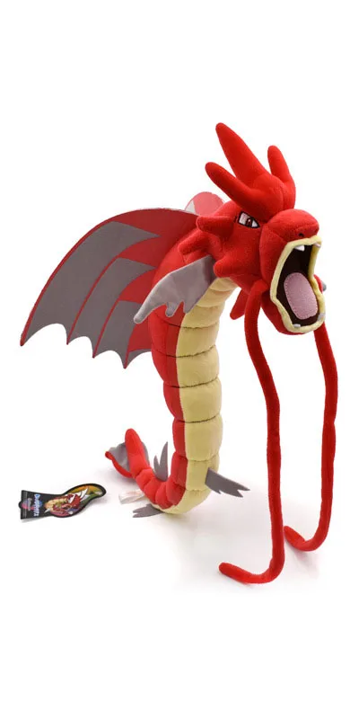 Такара Tomy Покемон мультфильм Покемон Gyarados Solgaleo плюшевые аниме плюшевые куклы игрушки подарки для детей - Цвет: 56cm red