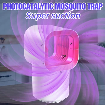 

Anti Mosquito Repellent Light Insect Killer LED Electric Fly Zapper Light UV LED Lamp 5V USB LED Mosquito Killer Trap Lamp Mute