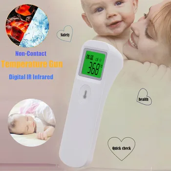 

38# Digital Forehead Non Contact Infrared Thermometer Fast Read Body Infrared Temperature Digital Measure Tool For Adults Kids