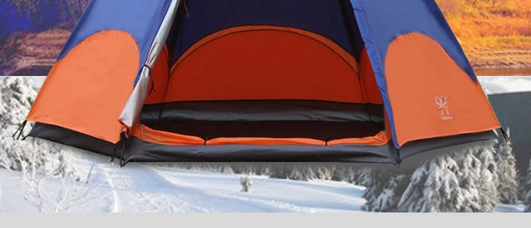 Mongolian Yurt Tent Fishing Mosquito Net Picnic Family Outdoor Camp Summer Beach Camping Tent 5 Person Waterproof (3)