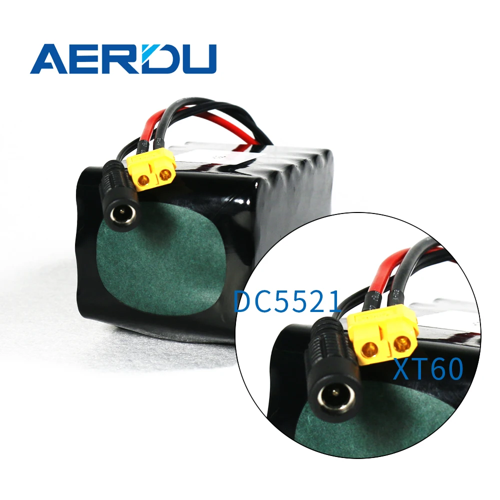 3S6P 12V 21Ah 40A BMS orline battery pack 18650 li-ion 3500mah cells XT60 DC5521 400Watt High Power Motor Scooter light