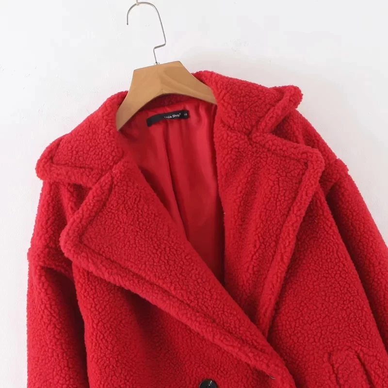Осень кавайное розовое меховое пальто женская теплая меховая куртка плюшевое пальто размера плюс с длинным рукавом плюшевый медведь куртка Верхняя одежда уличная одежда